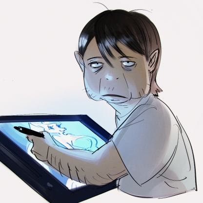 Self portrait by Max Zhang